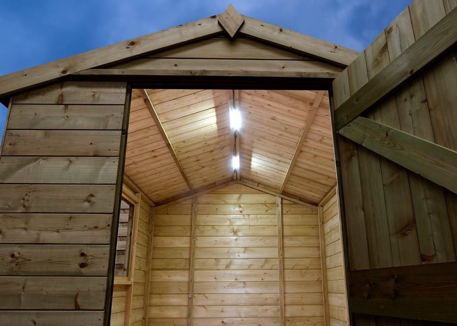 Best battery operated discount lights for shed