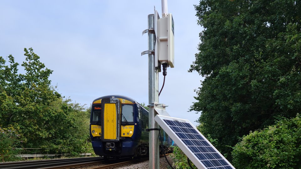 Solar panels power remote monitoring system to provide early warning of ...