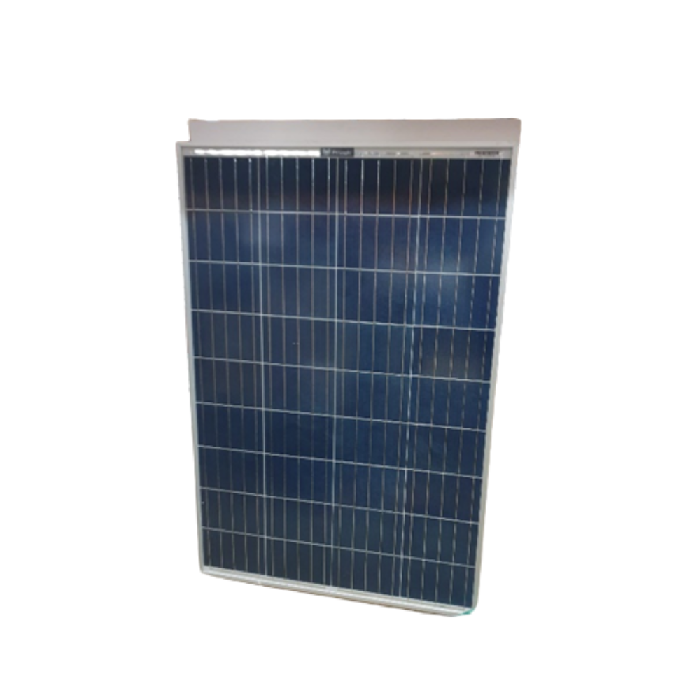 100W Rigid Solar Panel With Integrated Outward Facing Brackets