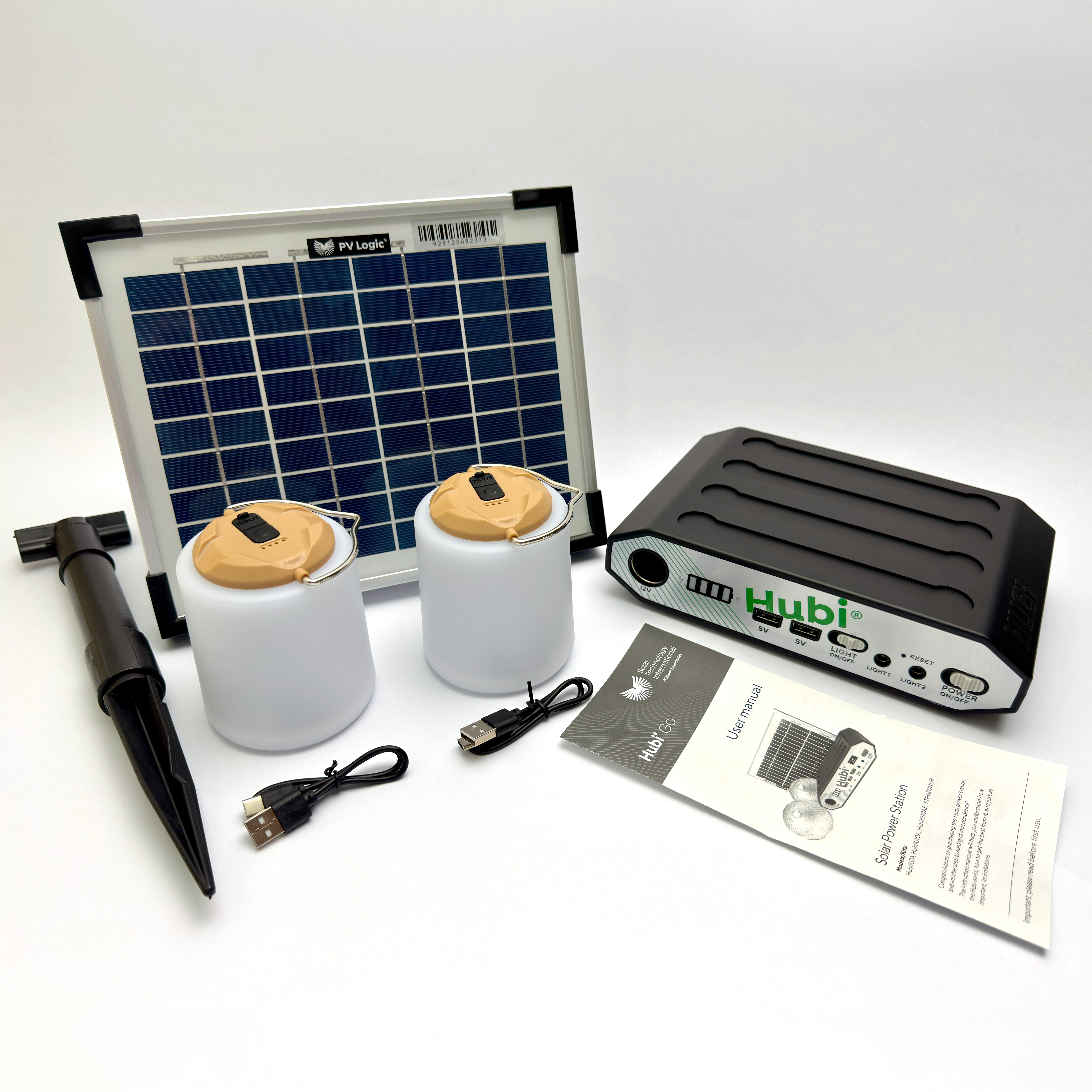 Hubi Go 2K, Compact Power and Lighting for Any Adventure