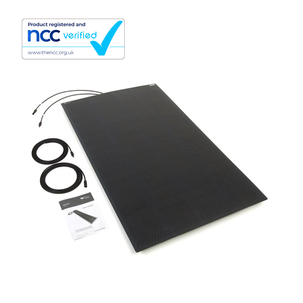 250W MHD Flexi Solar Panel - rear exit