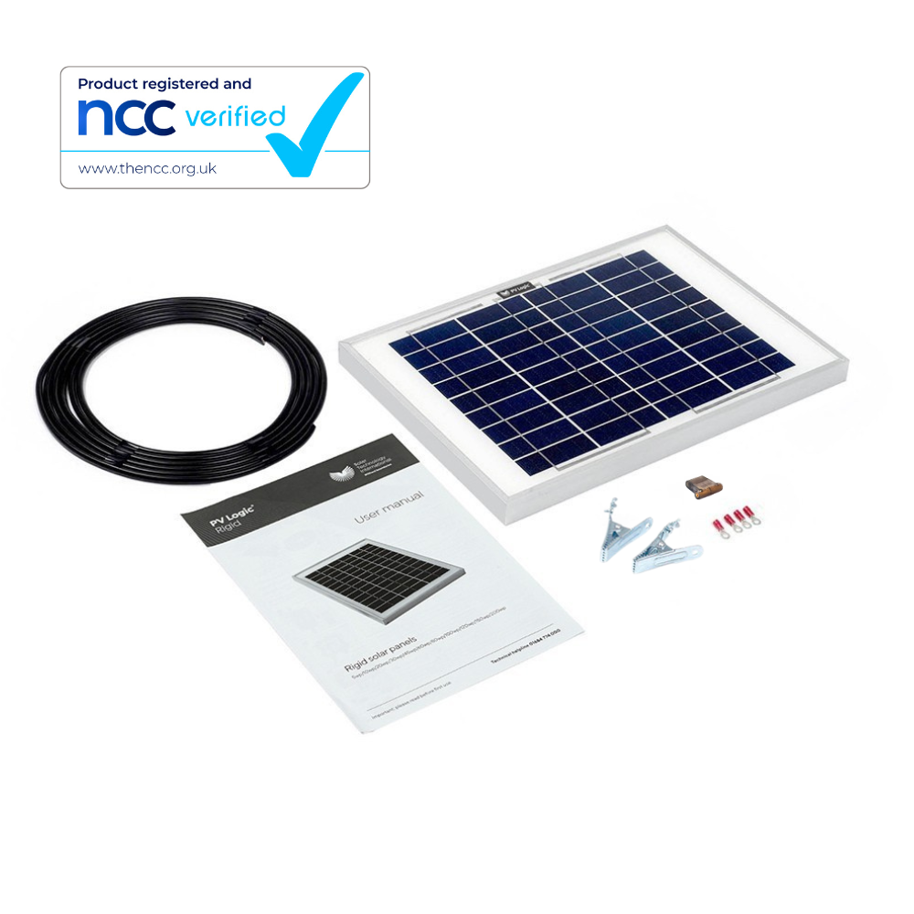 10W Rigid Solar Panel