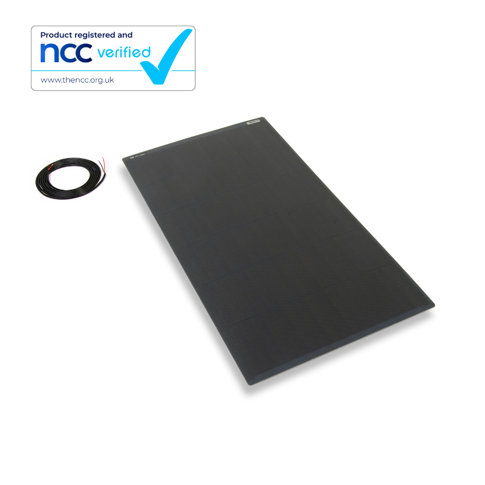 110W MHD Flexi Solar Panel - rear exit