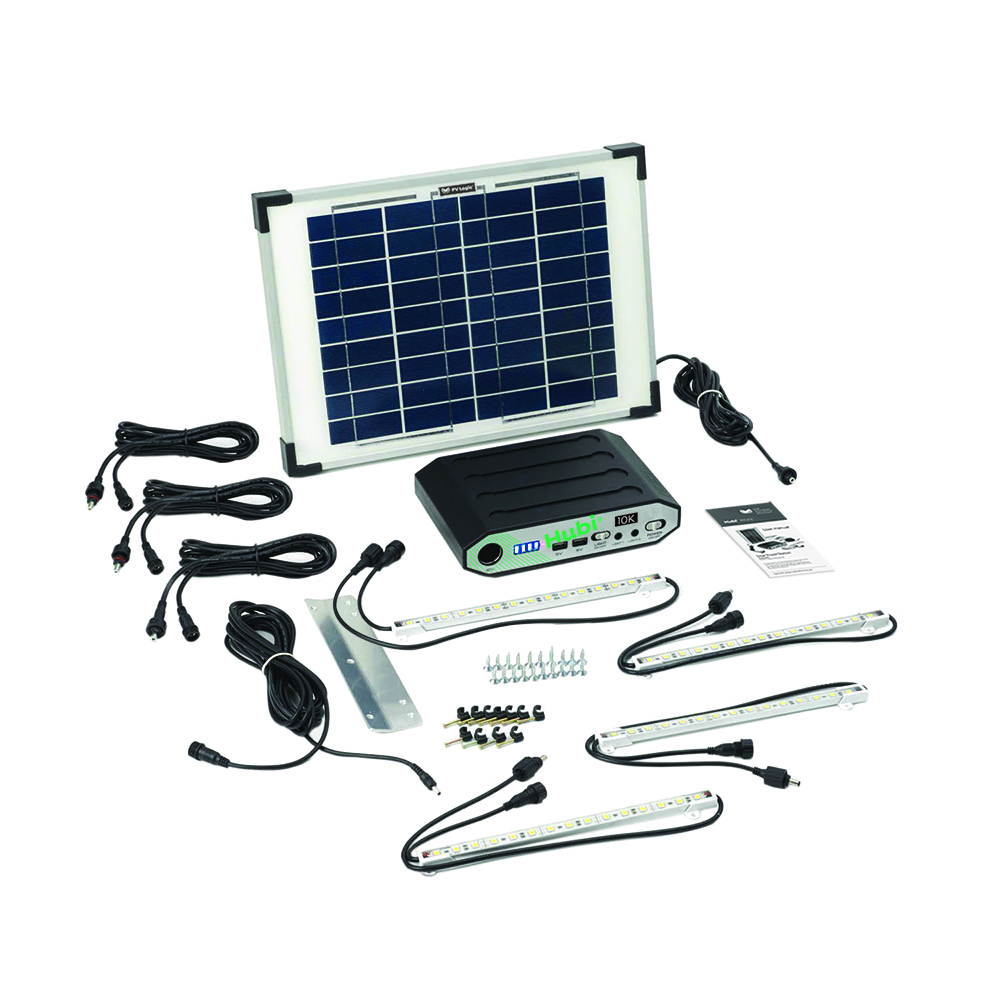 Hubi Work 64 Solar Lighting Off Grid Solar Power System