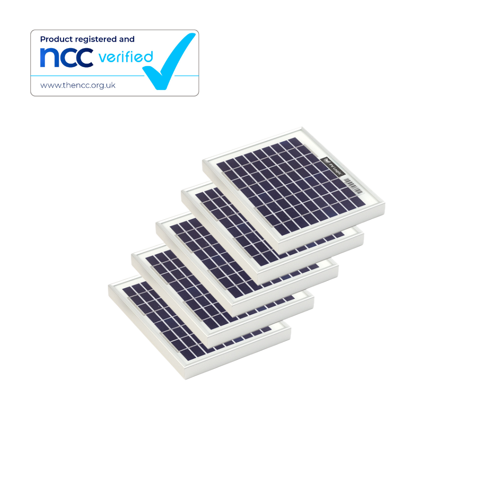 Bulk pack - 5W Rigid Solar Panel