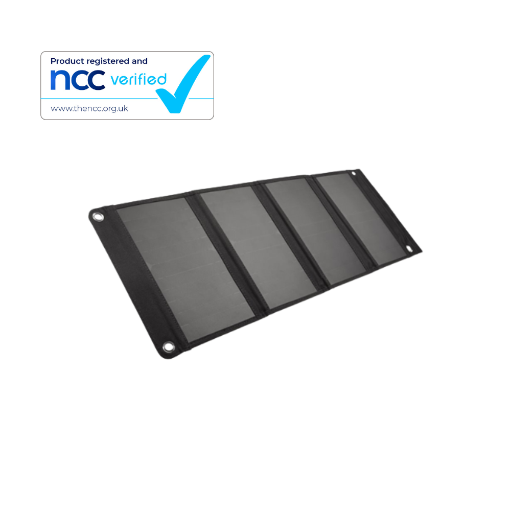 24W Phone & USB Fold-Up Solar Charger