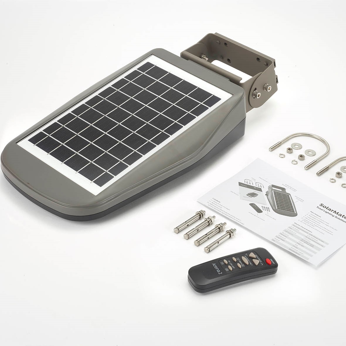 Arena2 solar powered flood light