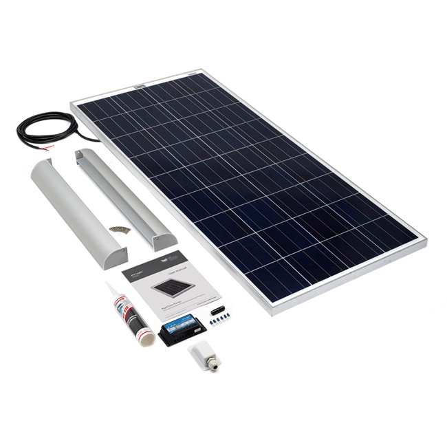 150w Rigid Solar Panel Roof And Deck Top Kit Solar Technology International