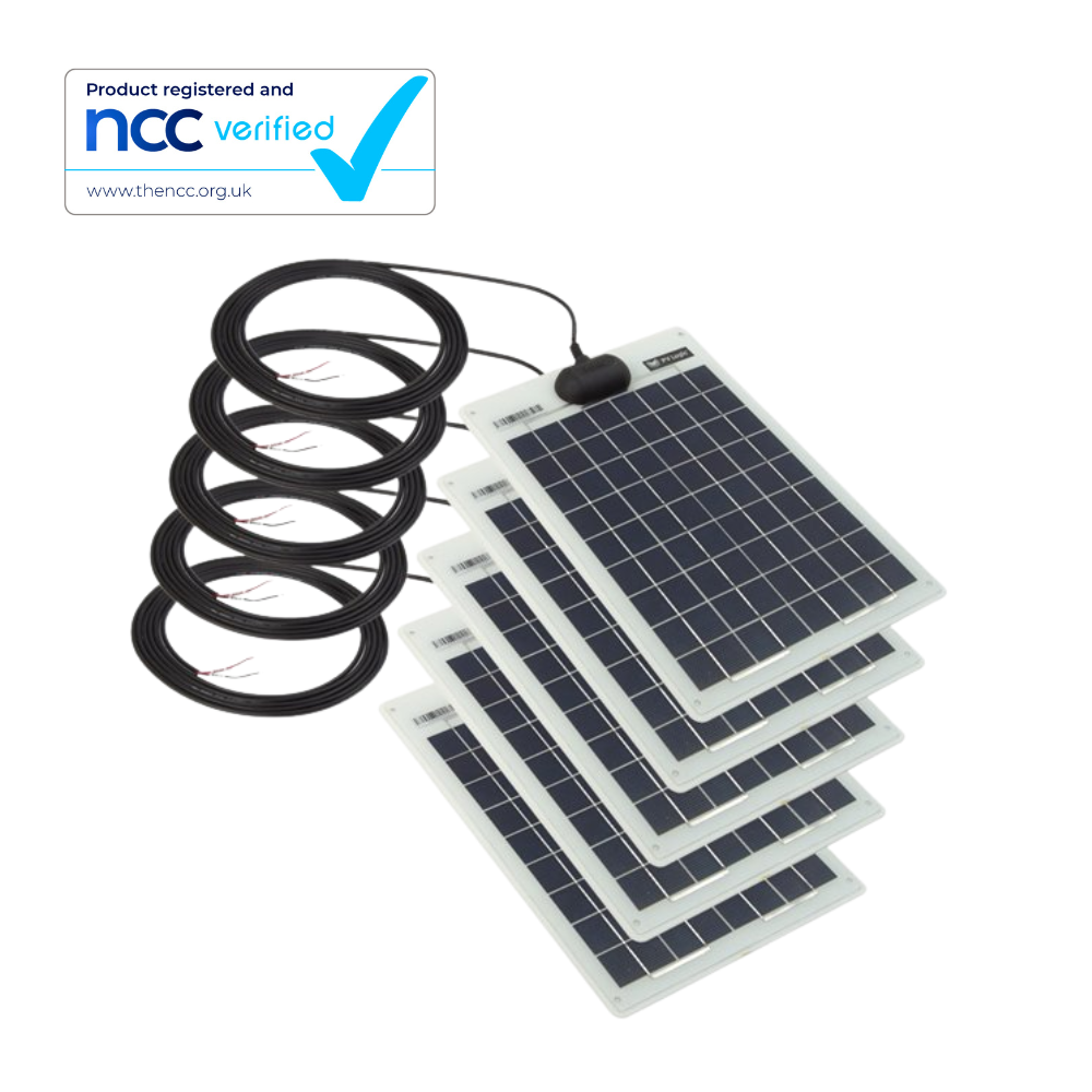 Bulk pack - 10W Flexi Solar Panel