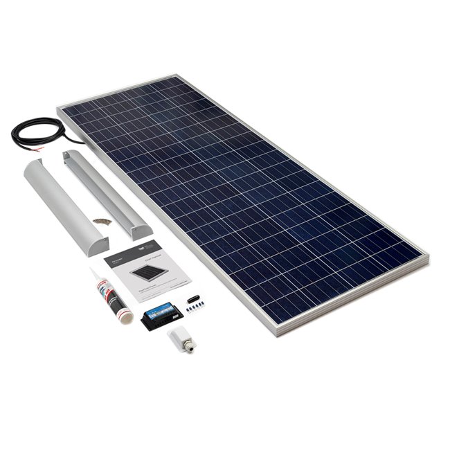 200w Rigid Solar Panel Roof And Deck Top Kit Solar Technology International