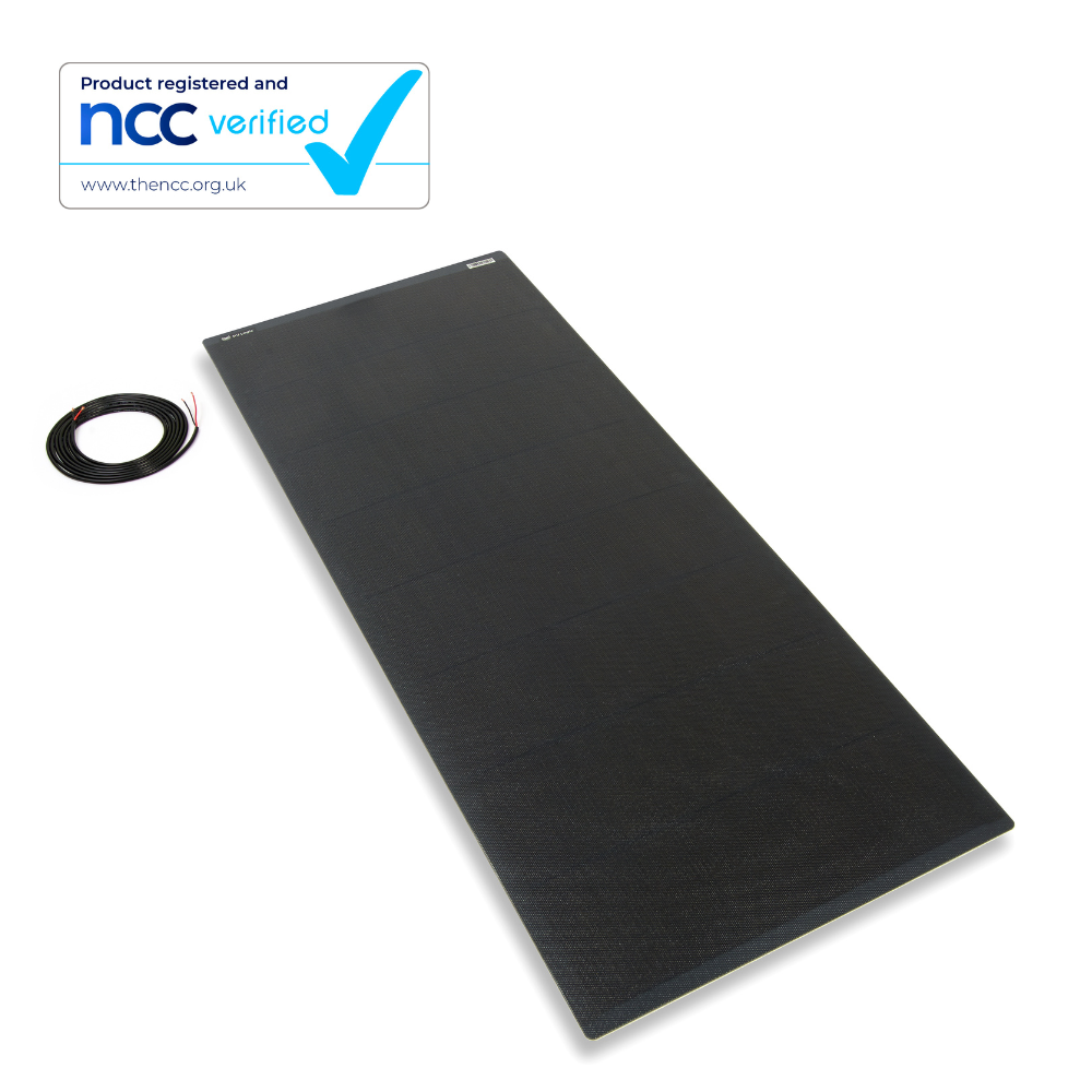 150W MHD Flexi Solar Panel - rear exit