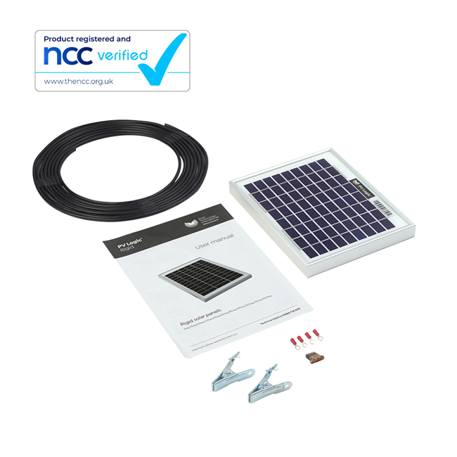 Solar 5w 5W Rigid Solar Panel Kit - PV Logic | Solar Technology