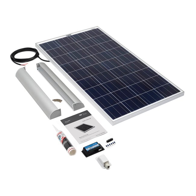 120w Rigid Solar Panel Roof And Deck Top Kit Solar Technology International